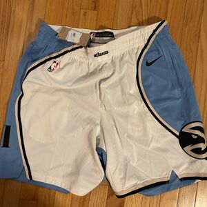 NBA Atlanta Hawks Game Shorts NWT